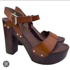 Mossimo Women’s Ankle Strap Heels Size 8 NWT